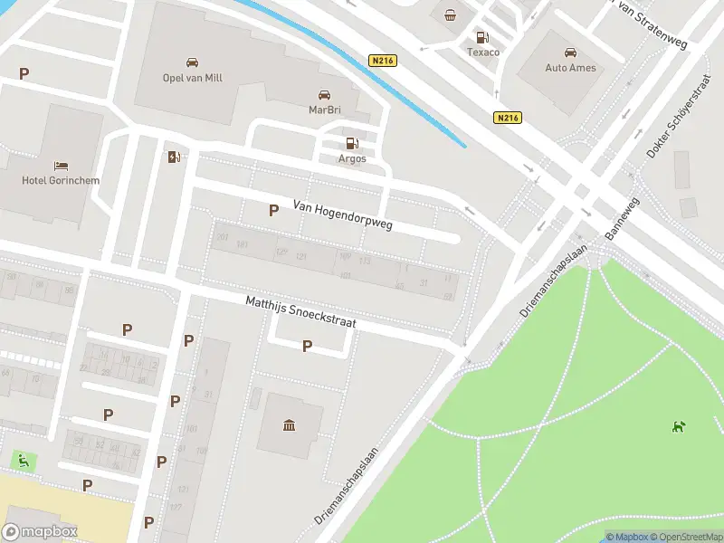 Ambulance met grote spoed naar de Van Hogendorpweg in Gorinchem