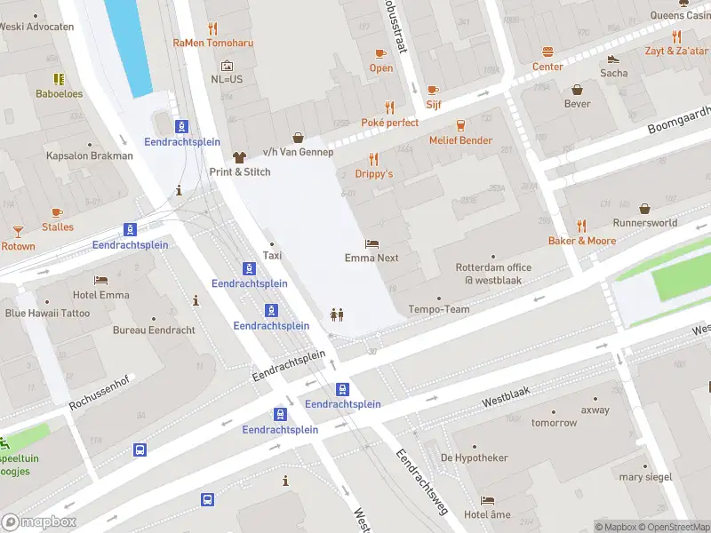 Ambulance met gepaste spoed naar de Eendrachtsplein in Rotterdam