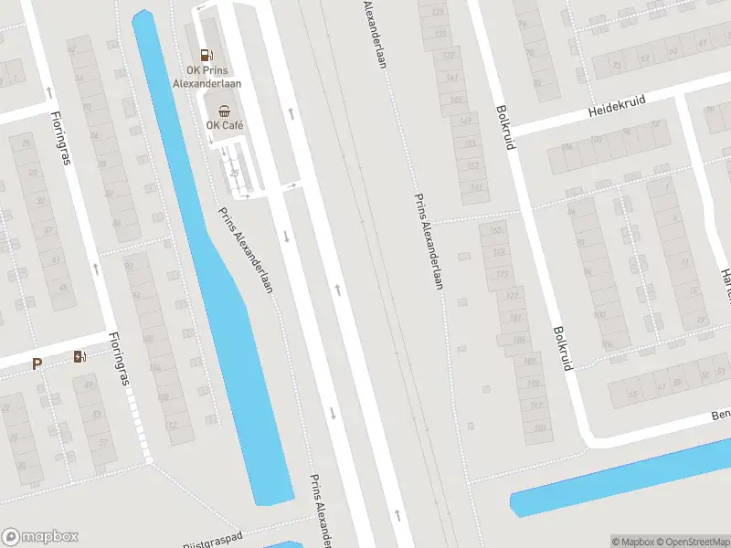 Ambulance met gepaste spoed naar de Prins Alexanderlaan in Rotterdam