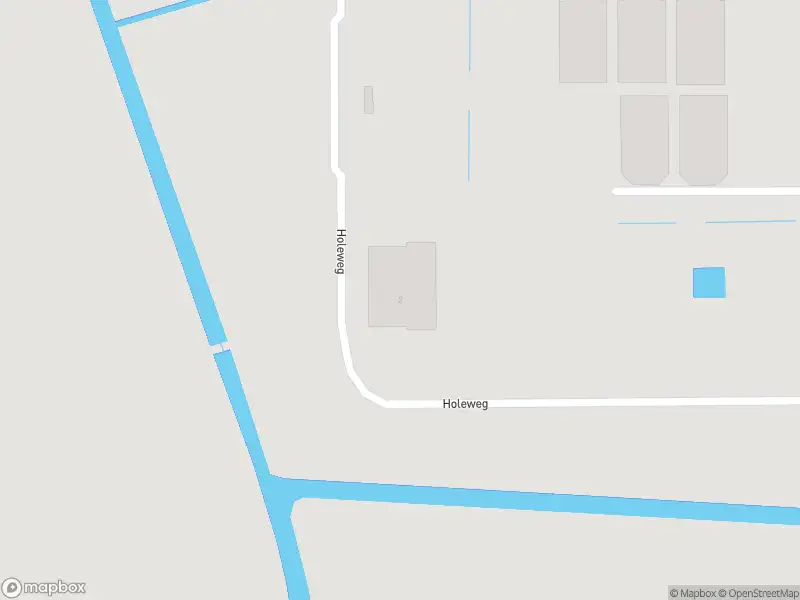 Politie met grote spoed naar de Holeweg in Meedhuizen vanwege voertuigen te water