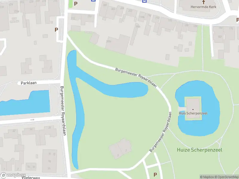 Politie naar de Burgemeester Royaardslaan in Scherpenzeel vanwege voertuigen te water