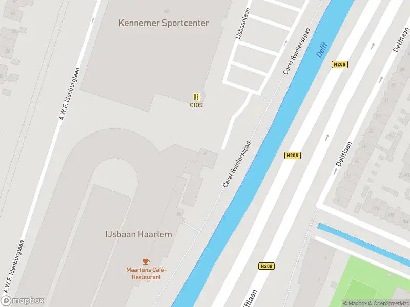 Brandweer met gepaste spoed naar de IJsbaanlaan in Haarlem