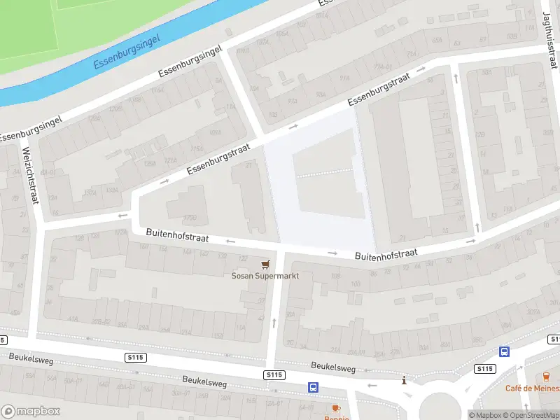 Ambulance met grote spoed naar de Buitenhofstraat in Rotterdam