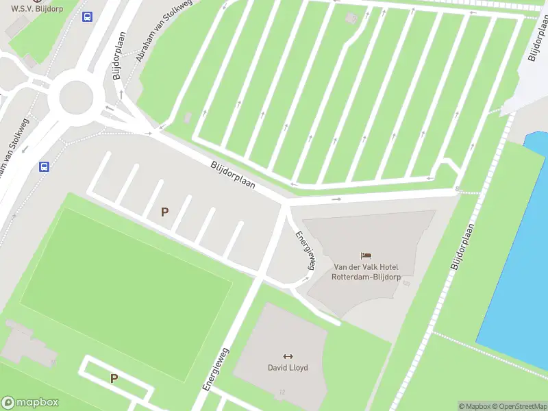 Politie naar de Abraham van Stolkweg in Rotterdam