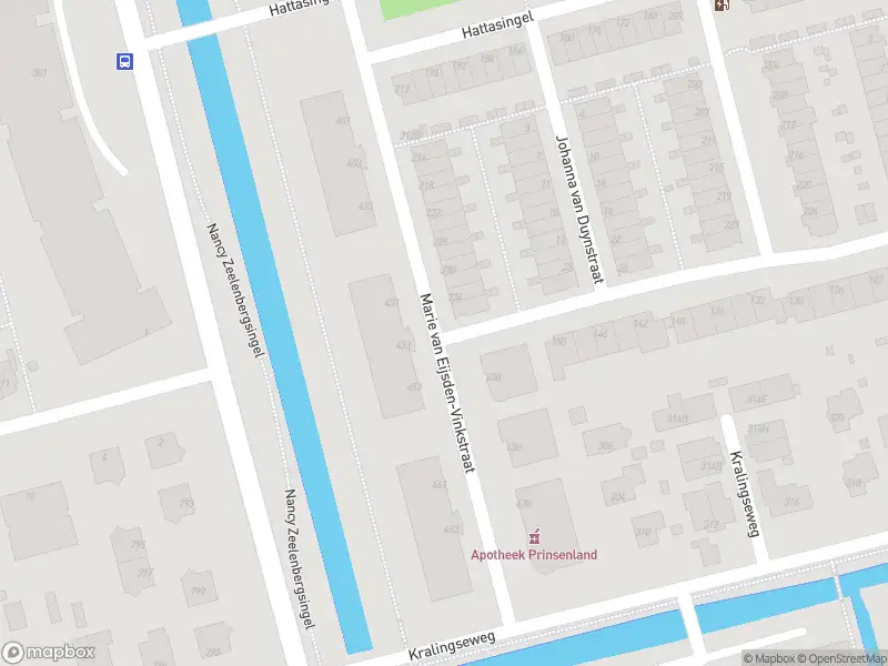 Ambulance met gepaste spoed naar de Marie van Eijsden-Vinkstraat in Rotterdam