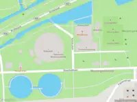 Brandweer met gepaste spoed naar de Klönne plein in Amsterdam