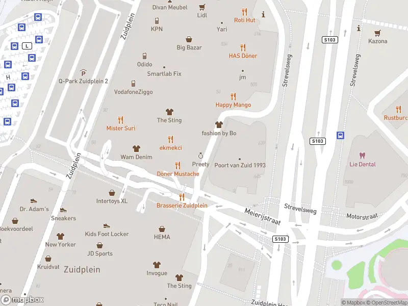 Ambulance met gepaste spoed naar de Meierijstraat in Rotterdam
