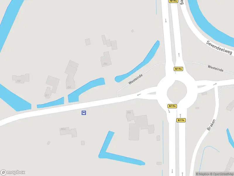 Ambulance naar de Westeinde in De Goorn vanwege ongeval met letsel