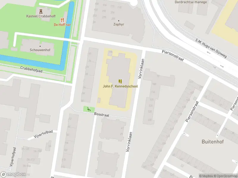 Ambulance met gepaste spoed naar de Bosstraat in Dordrecht