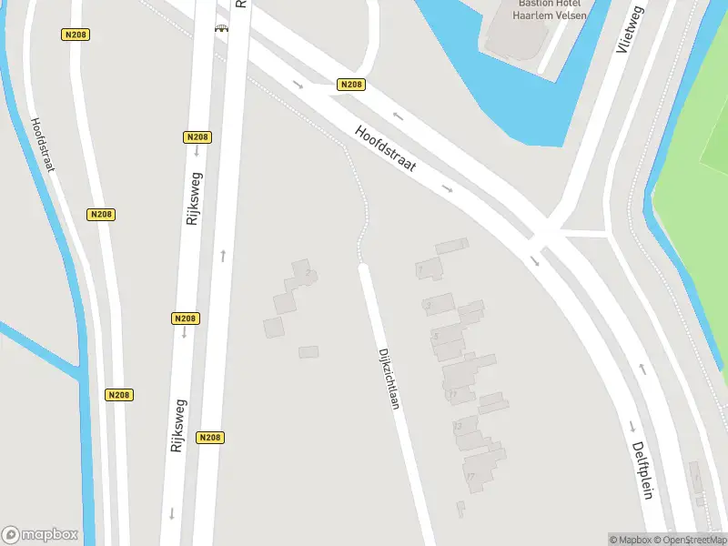 Ambulance naar de Dijkzichtlaan in Santpoort-Noord vanwege ongeval met letsel