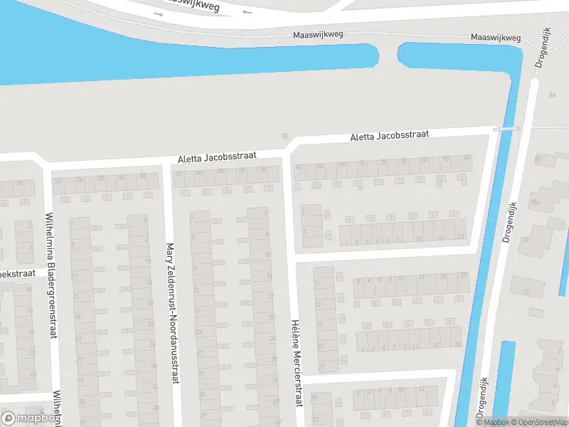 Ambulance met gepaste spoed naar de Hélène Mercierstraat in Spijkenisse