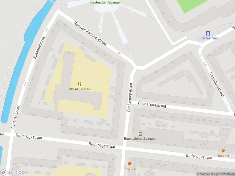 Ambulance met grote spoed naar de Van Lennepstraat in Rotterdam