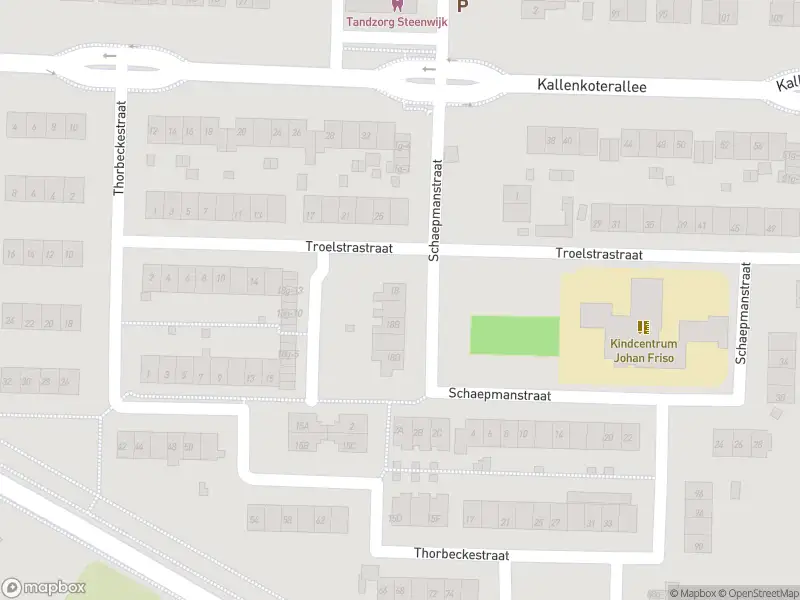 Brandweer met gepaste spoed naar de Schaepmanstraat in Steenwijk vanwege stormschade