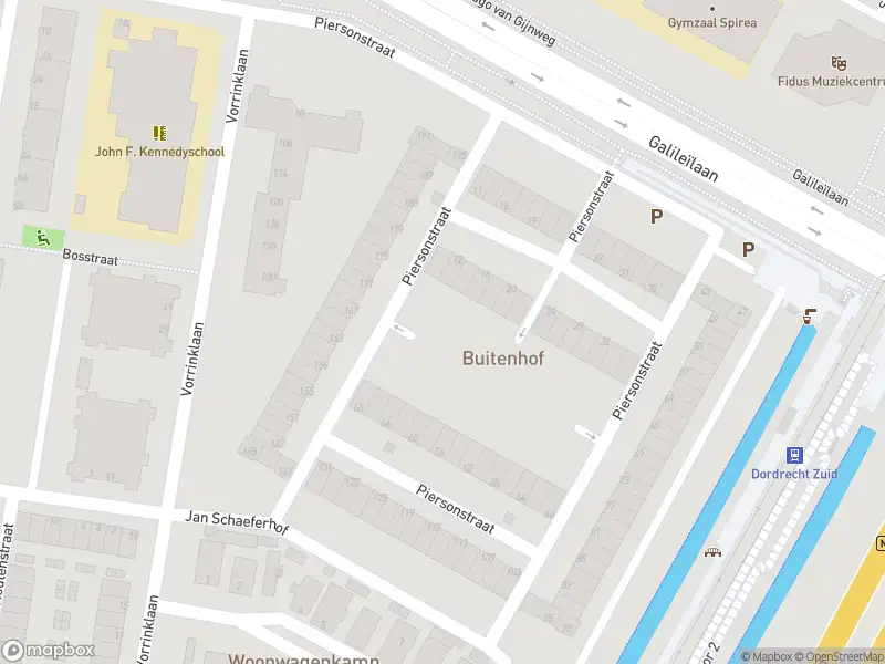 Ambulance met grote spoed naar de Piersonstraat in Dordrecht