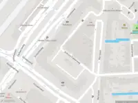 Ambulance met gepaste spoed naar de Stationsplein in Leiden