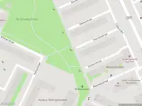 Ambulance met grote spoed naar de Werengouw in Amsterdam