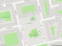 Brandweer met gepaste spoed naar de Sumatraplantsoen in Amsterdam