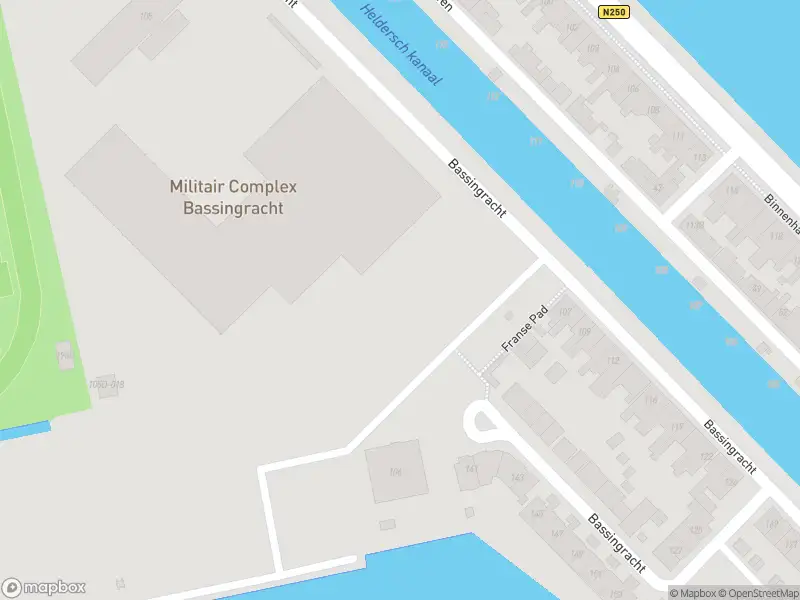 112 melding Overlastmelding Bassingracht in Den Helder