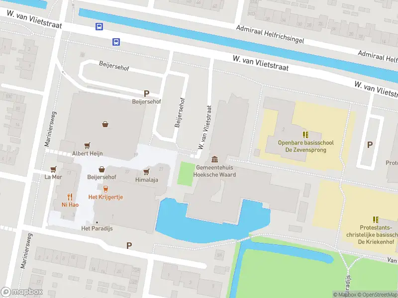 Besteld ambulance vervoer naar de W. van Vlietstraat in Oud-Beijerland