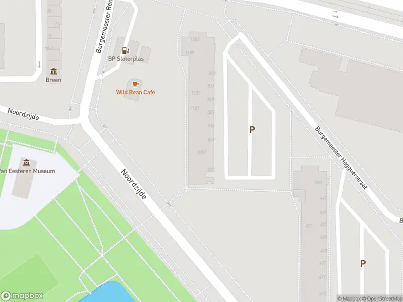 Ambulance naar de Burgemeester Hogguerstraat in Amsterdam