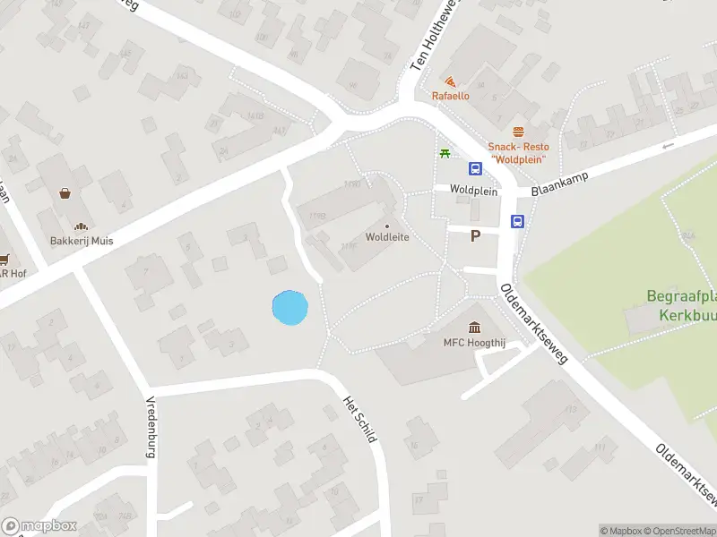 Brandweer met gepaste spoed naar de Oldemarktseweg in Steenwijkerwold vanwege waarnemen gaslucht