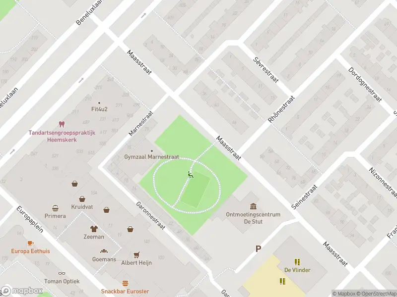 Overlastmelding Europaplein in 1966WC Heemskerk gesloten