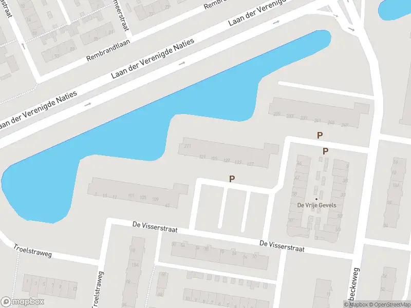 Ambulance met grote spoed naar de Loudonstraat in Dordrecht