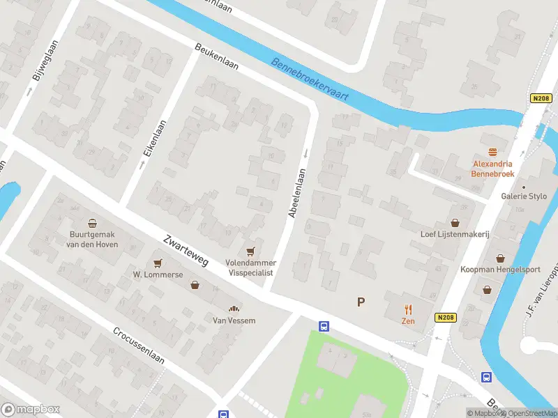 Ambulance met grote spoed naar de Abeelenlaan in Bennebroek