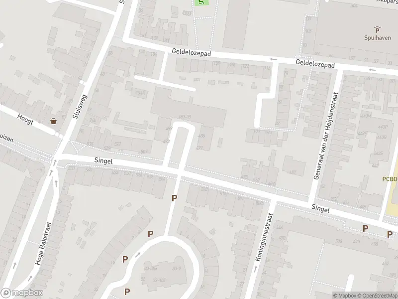 Ambulance met grote spoed naar de Singel in Dordrecht