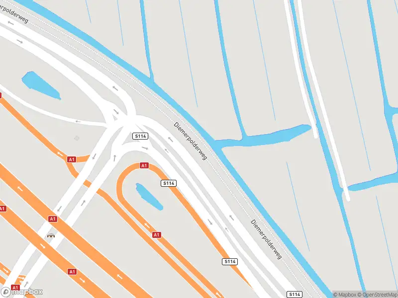 Politie met grote spoed naar de Overdiemerweg in Diemen