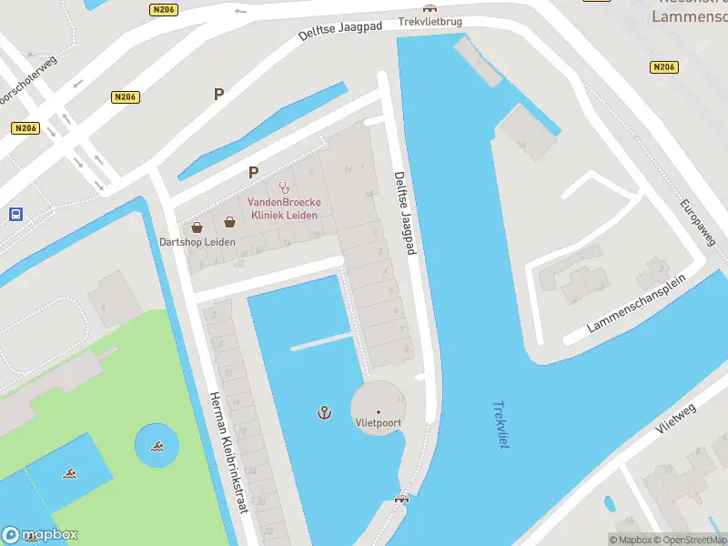 Ambulance met gepaste spoed naar de Delftse Jaagpad in Leiden