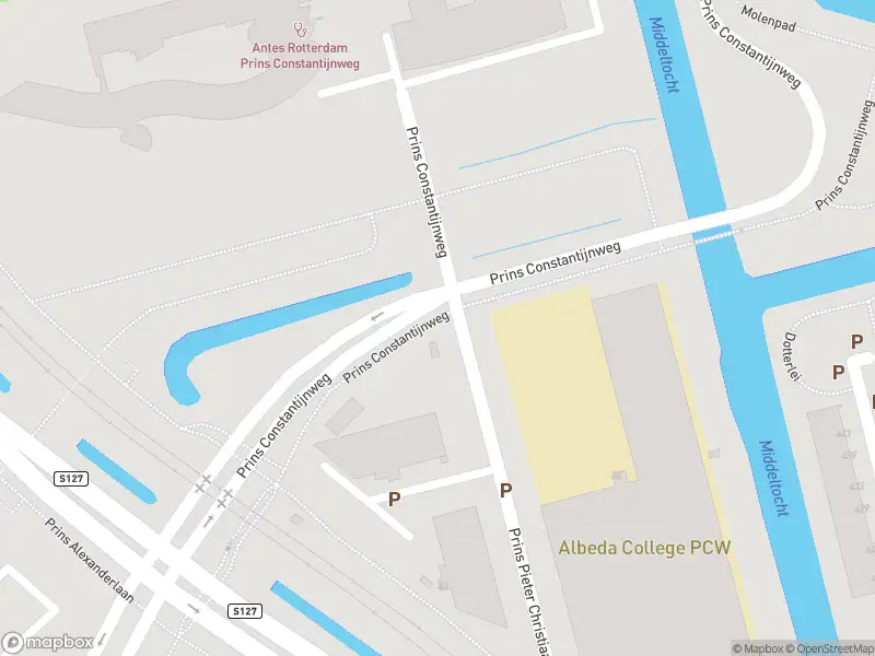Besteld ambulance vervoer naar de Prins Constantijnweg in Rotterdam