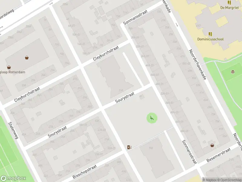 Ambulance met grote spoed naar de Sourystraat in Rotterdam