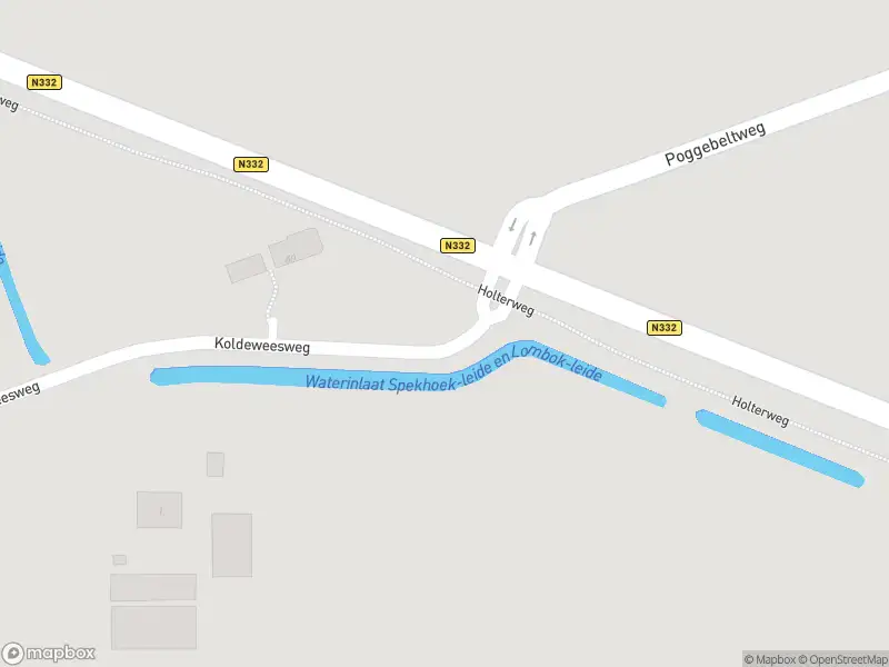 Brandweer met gepaste spoed naar de Holterweg in Nieuw Heeten