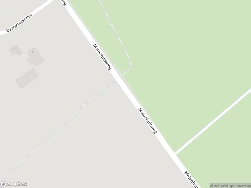Brandweer met gepaste spoed naar de Molenhuisweg in Vlierden vanwege stormschade