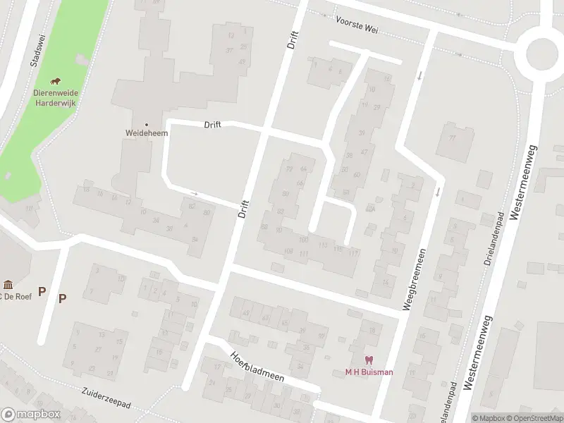 Brandweer met gepaste spoed naar de Helmbloemmeen in Harderwijk vanwege stankoverlast