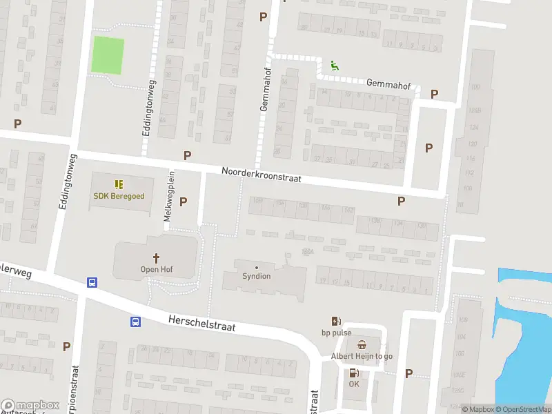 Ambulance met grote spoed naar de Noorderkroonstraat in Dordrecht
