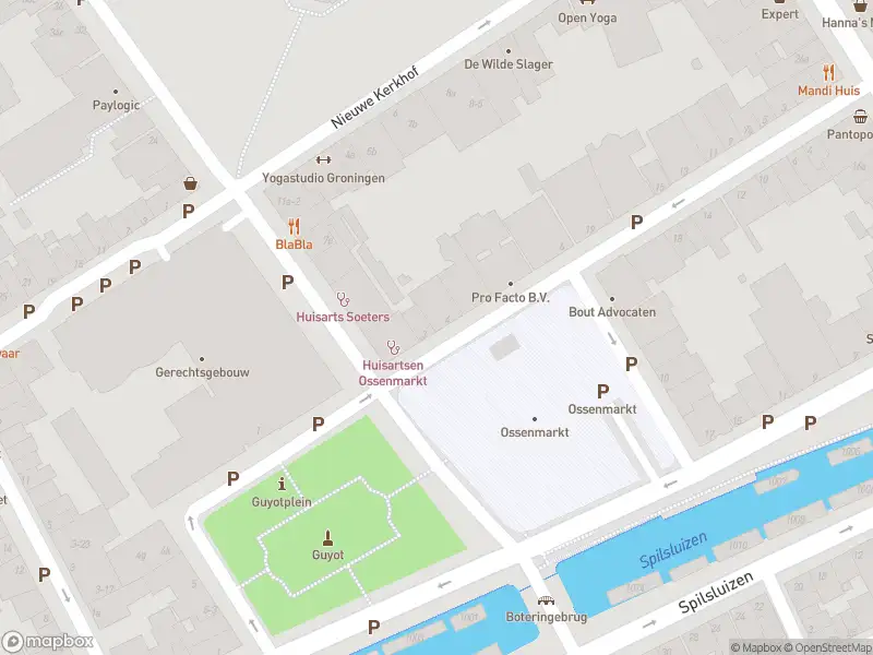 Politie met normale urgentie naar de Ossenmarkt in Groningen