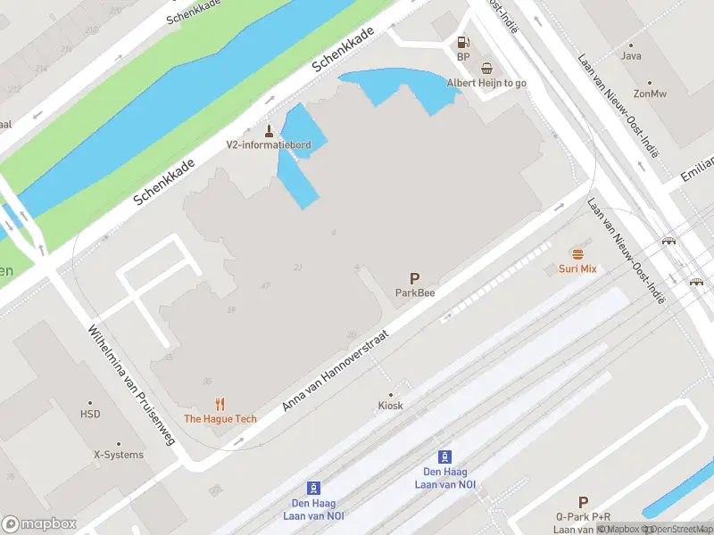 Brandweer met grote spoed naar de Anna van Hannoverstraat in 's-Gravenhage