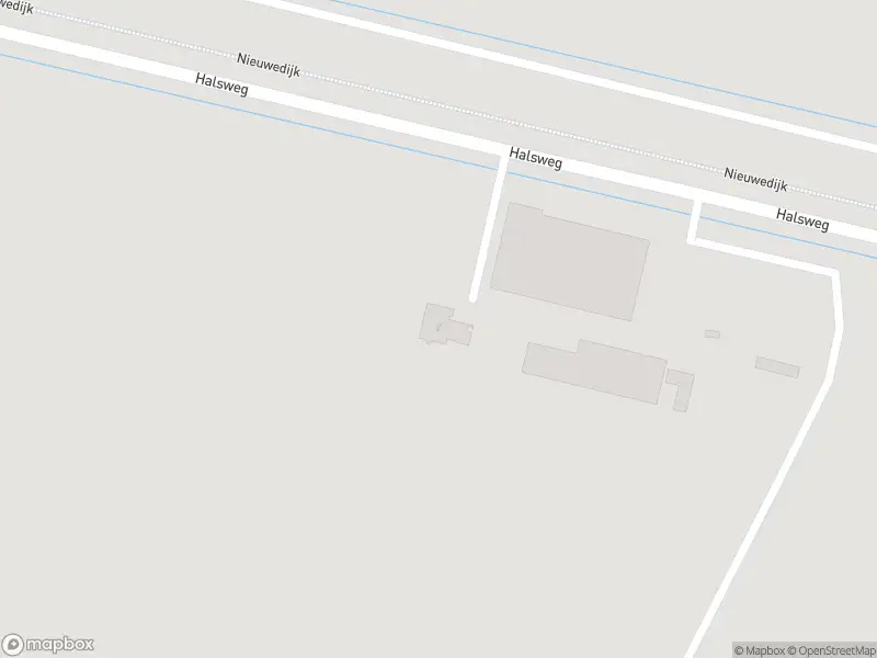 Politie met grote spoed naar de Halsweg in Stellendam