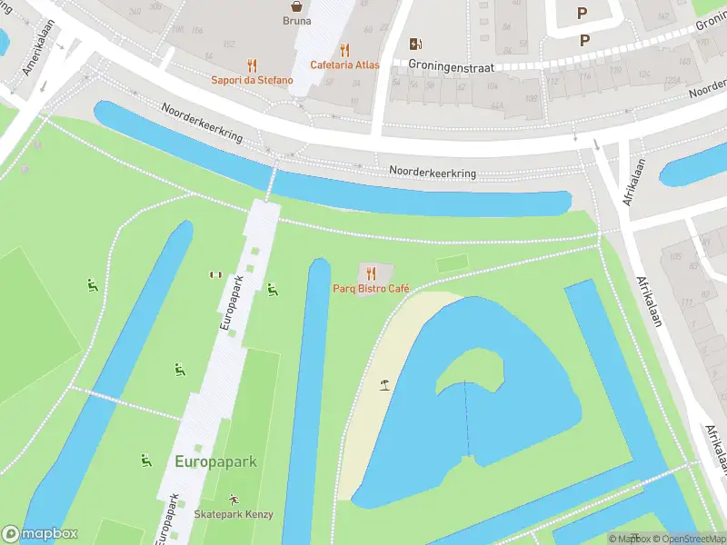 Ambulance met gepaste spoed naar de Europapark in Alphen aan den Rijn