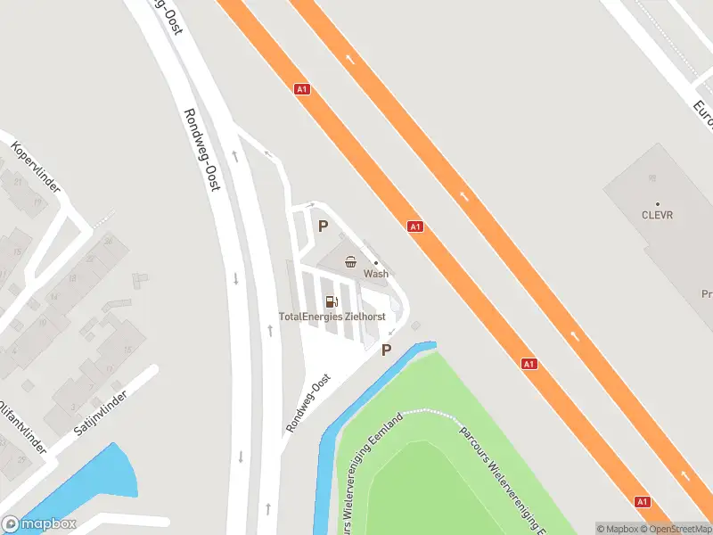 Brandweer met grote spoed naar de Rondweg-Oost in Amersfoort vanwege reanimatie