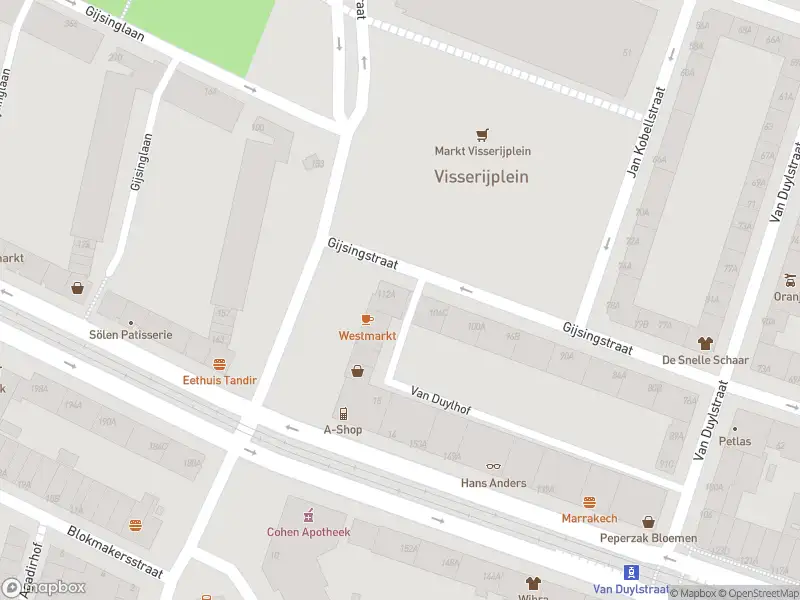 Ambulance met grote spoed naar de Gijsingstraat in Rotterdam