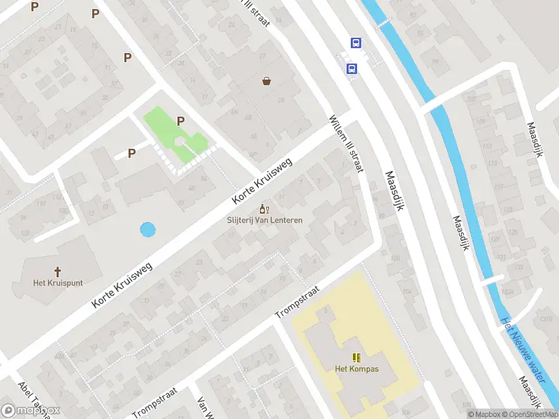 Besteld ambulance vervoer naar de Korte Kruisweg in Maasdijk