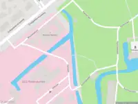 Ambulance met grote spoed naar de Valklaan in Oegstgeest