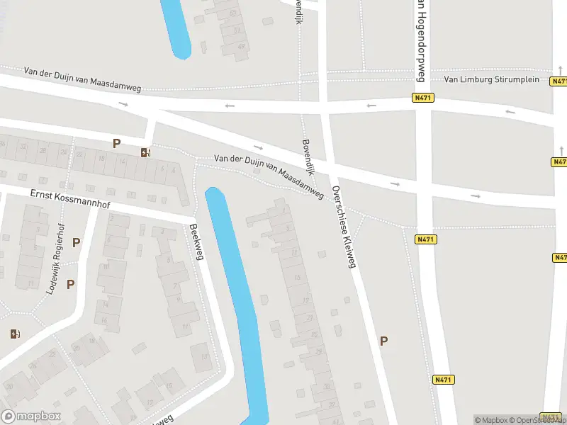 Ambulance met grote spoed naar de Overschiese Kleiweg in Rotterdam