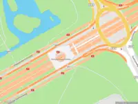 Ambulance met grote spoed naar de Gaasperdammerweg in Amsterdam