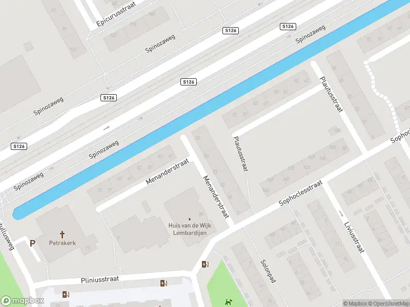 Ambulance met grote spoed naar de Menanderstraat in Rotterdam