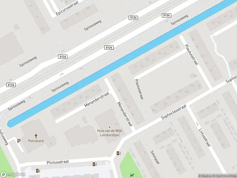 Ambulance met grote spoed naar de Menanderstraat in Rotterdam