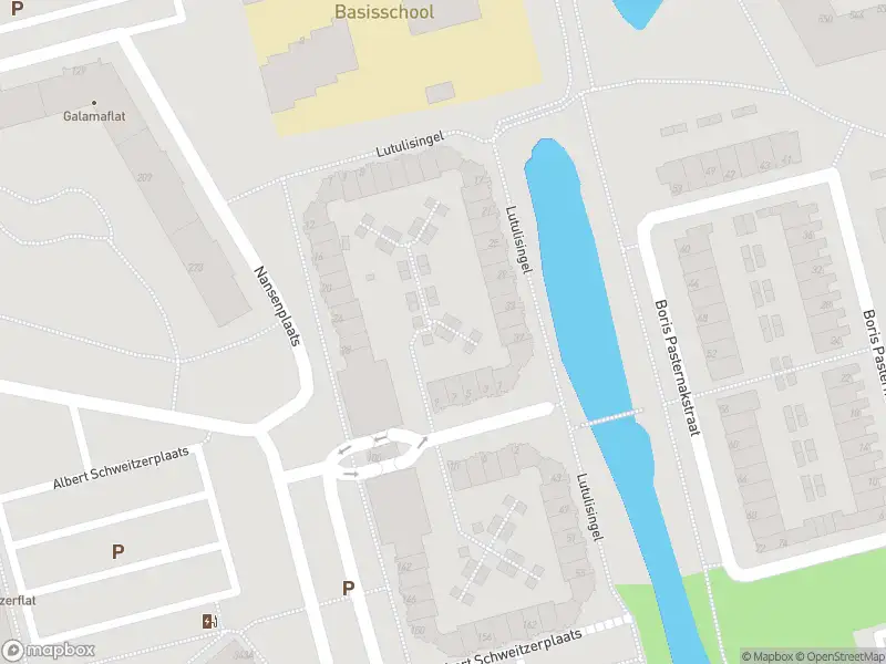 Ambulance met grote spoed naar de Lutulisingel in Rotterdam